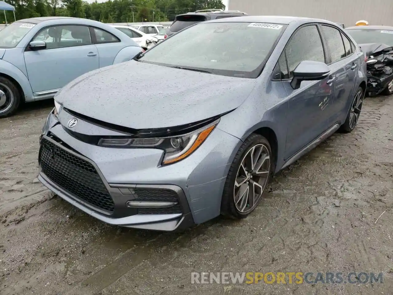 2 Photograph of a damaged car JTDS4RCE8LJ031861 TOYOTA COROLLA 2020