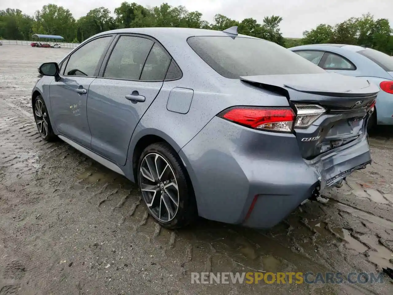 3 Photograph of a damaged car JTDS4RCE8LJ031861 TOYOTA COROLLA 2020