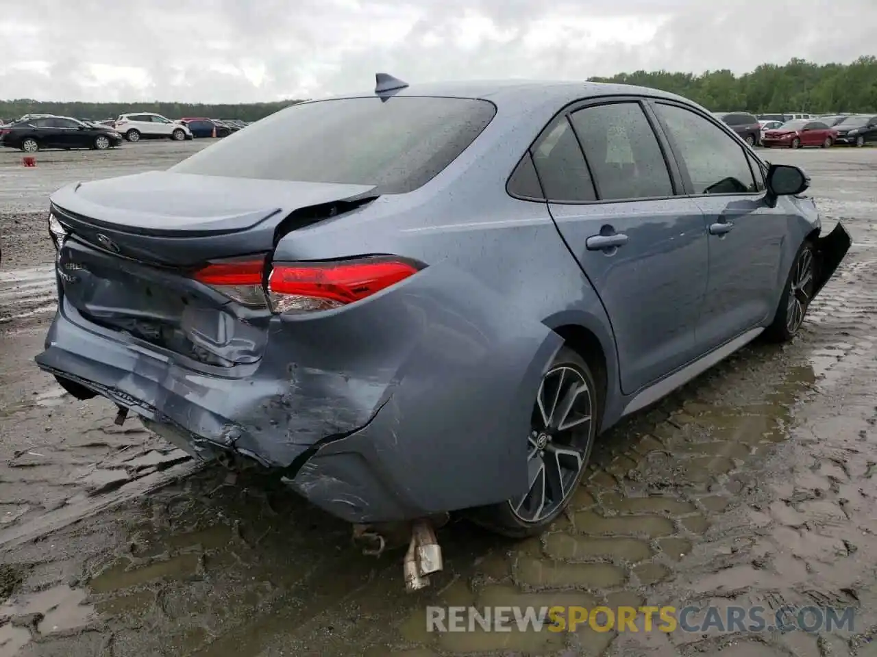 4 Photograph of a damaged car JTDS4RCE8LJ031861 TOYOTA COROLLA 2020