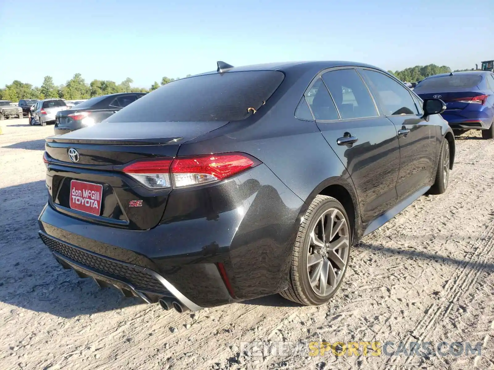 4 Photograph of a damaged car JTDS4RCE8LJ032153 TOYOTA COROLLA 2020