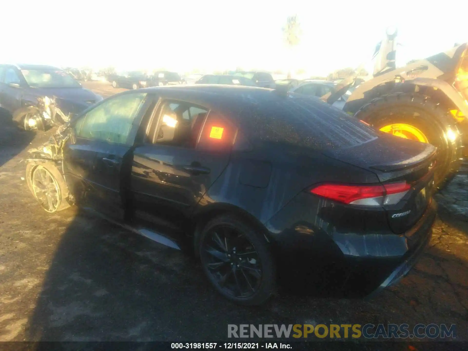 3 Photograph of a damaged car JTDS4RCE8LJ032590 TOYOTA COROLLA 2020