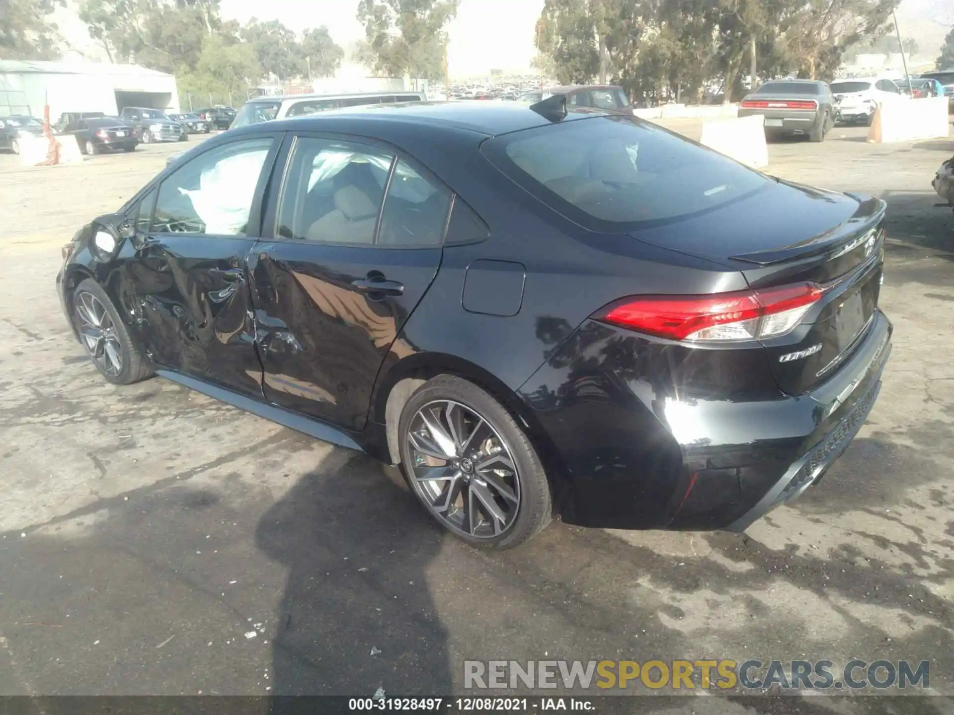 3 Photograph of a damaged car JTDS4RCE8LJ032735 TOYOTA COROLLA 2020