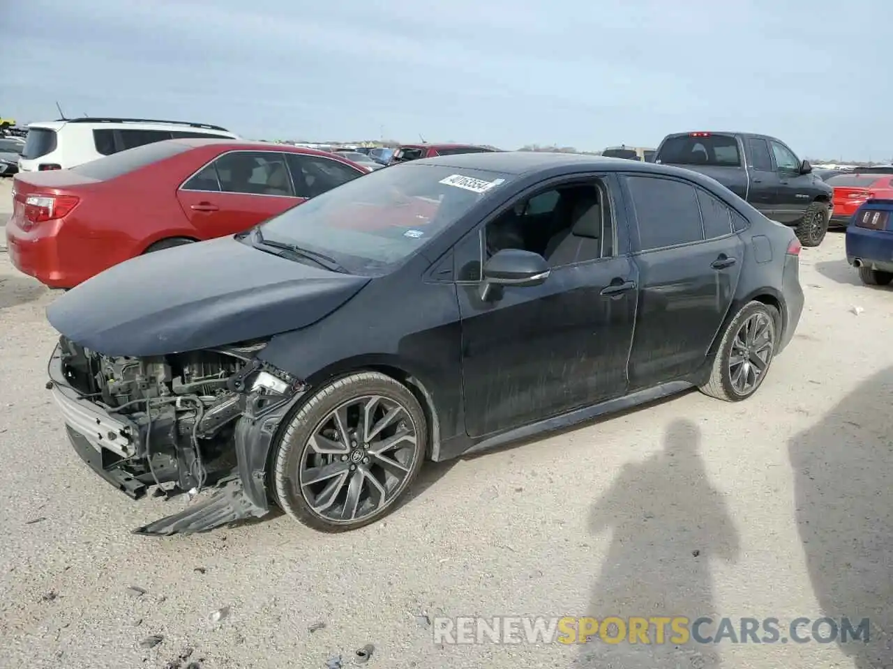 1 Photograph of a damaged car JTDS4RCE8LJ034503 TOYOTA COROLLA 2020