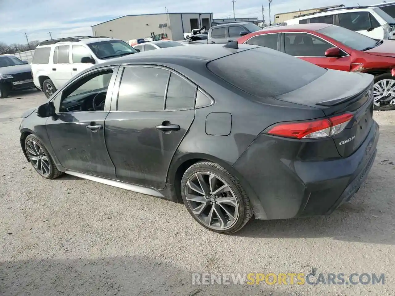 2 Photograph of a damaged car JTDS4RCE8LJ034503 TOYOTA COROLLA 2020