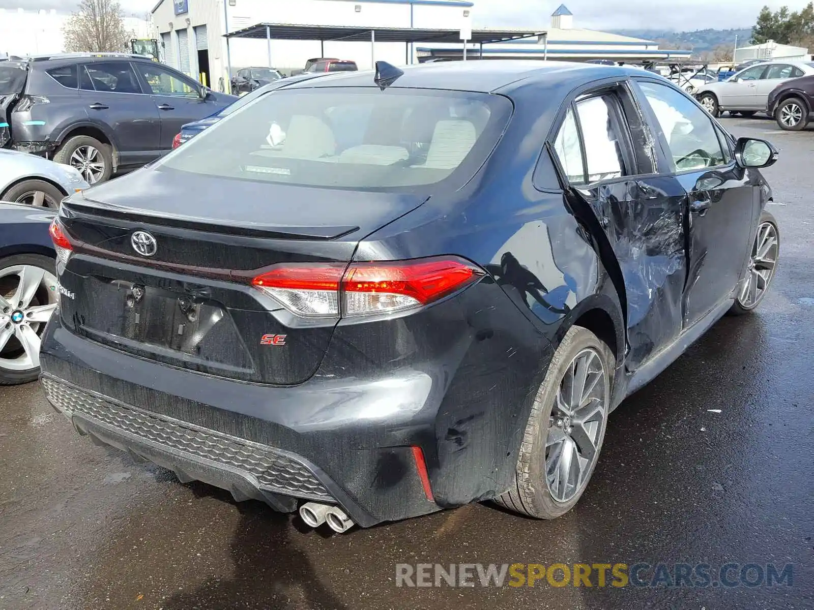 4 Photograph of a damaged car JTDS4RCE8LJ034548 TOYOTA COROLLA 2020