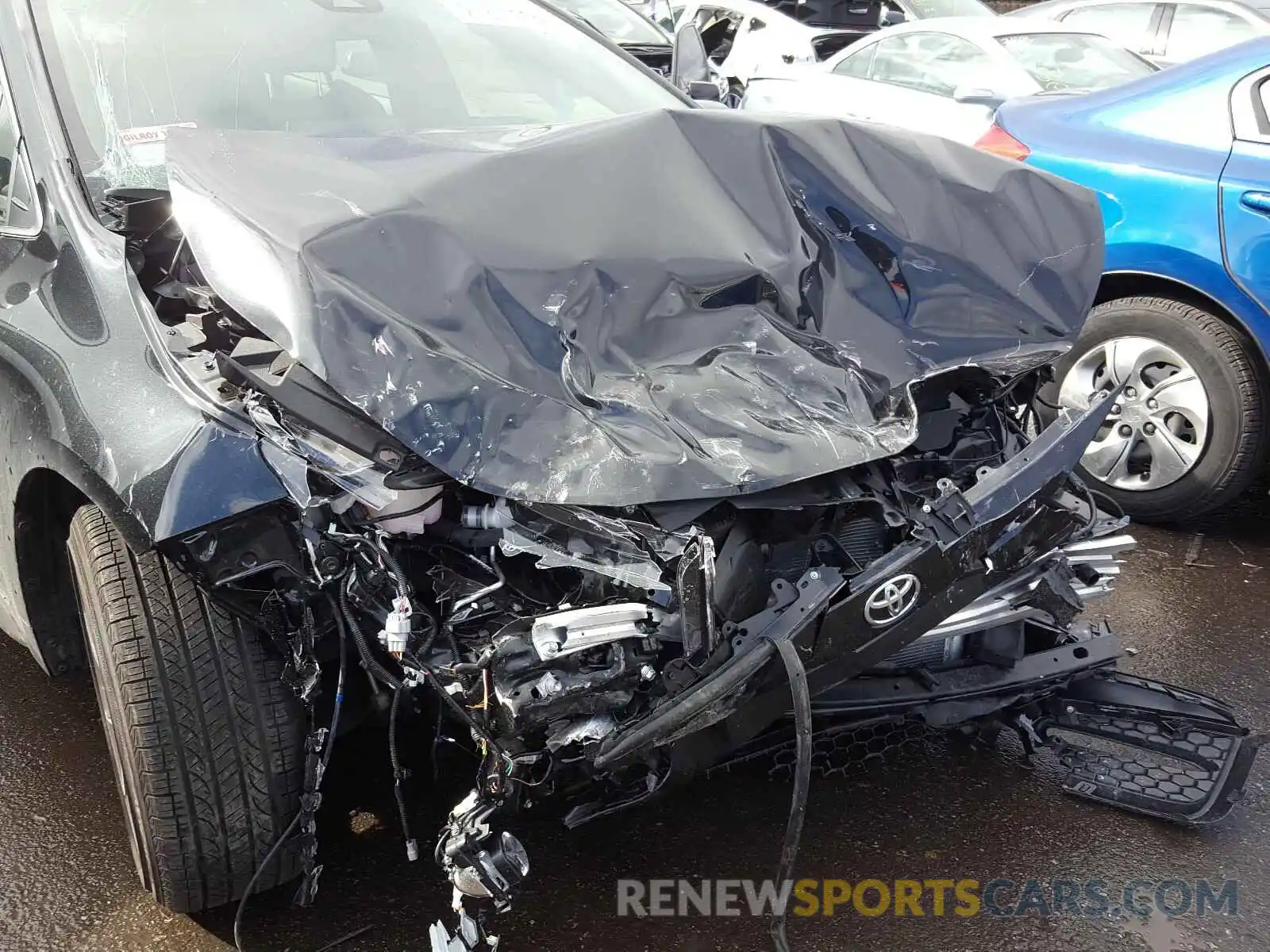 9 Photograph of a damaged car JTDS4RCE8LJ034548 TOYOTA COROLLA 2020