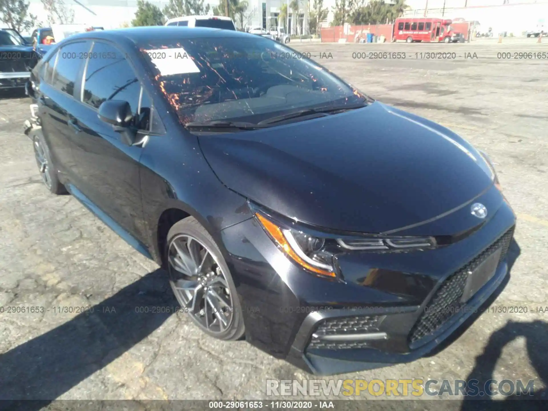 1 Photograph of a damaged car JTDS4RCE8LJ035201 TOYOTA COROLLA 2020