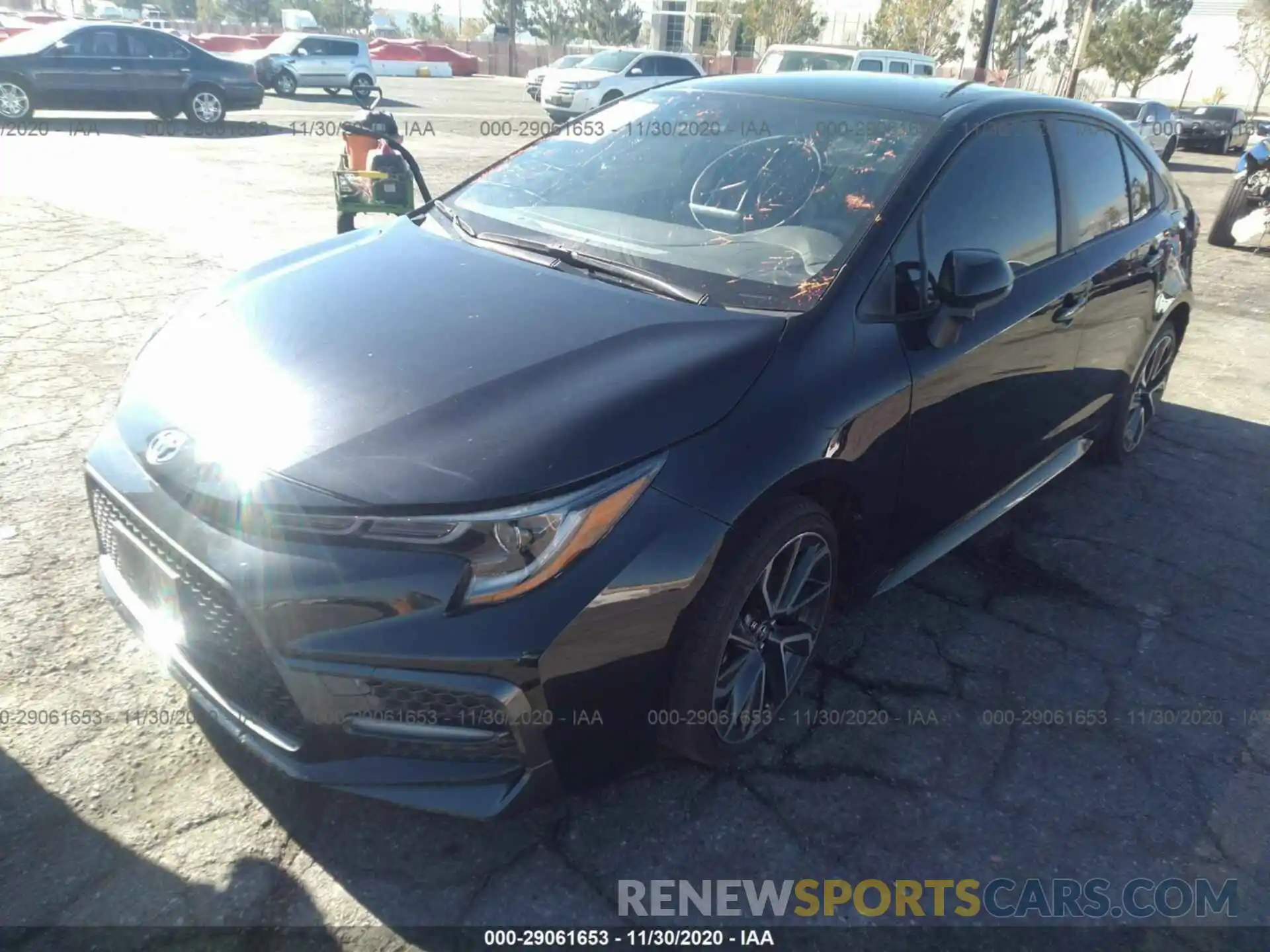 2 Photograph of a damaged car JTDS4RCE8LJ035201 TOYOTA COROLLA 2020