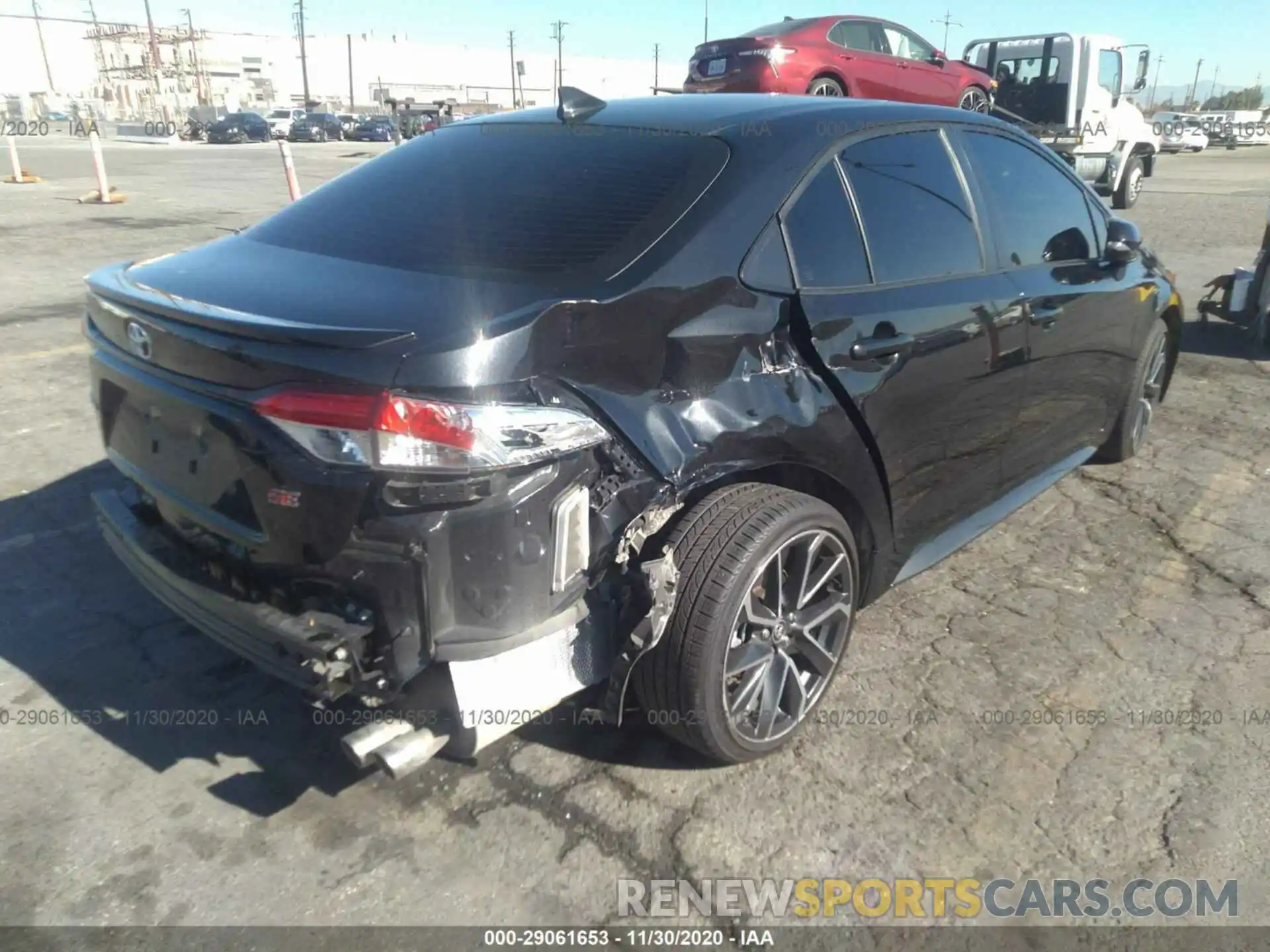 4 Photograph of a damaged car JTDS4RCE8LJ035201 TOYOTA COROLLA 2020