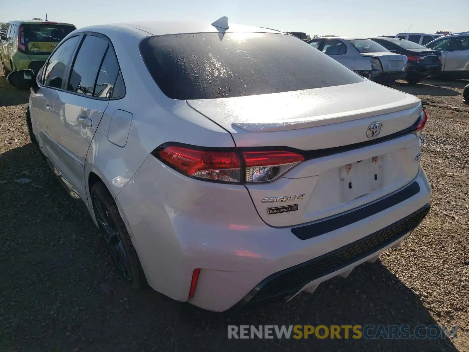 3 Photograph of a damaged car JTDS4RCE8LJ036171 TOYOTA COROLLA 2020