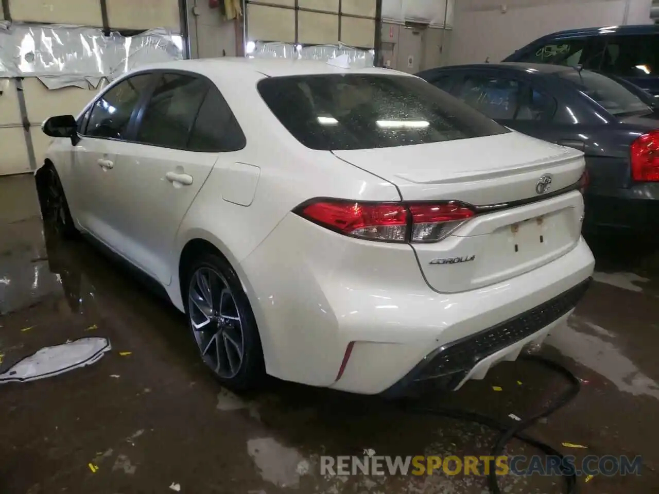 3 Photograph of a damaged car JTDS4RCE8LJ036199 TOYOTA COROLLA 2020