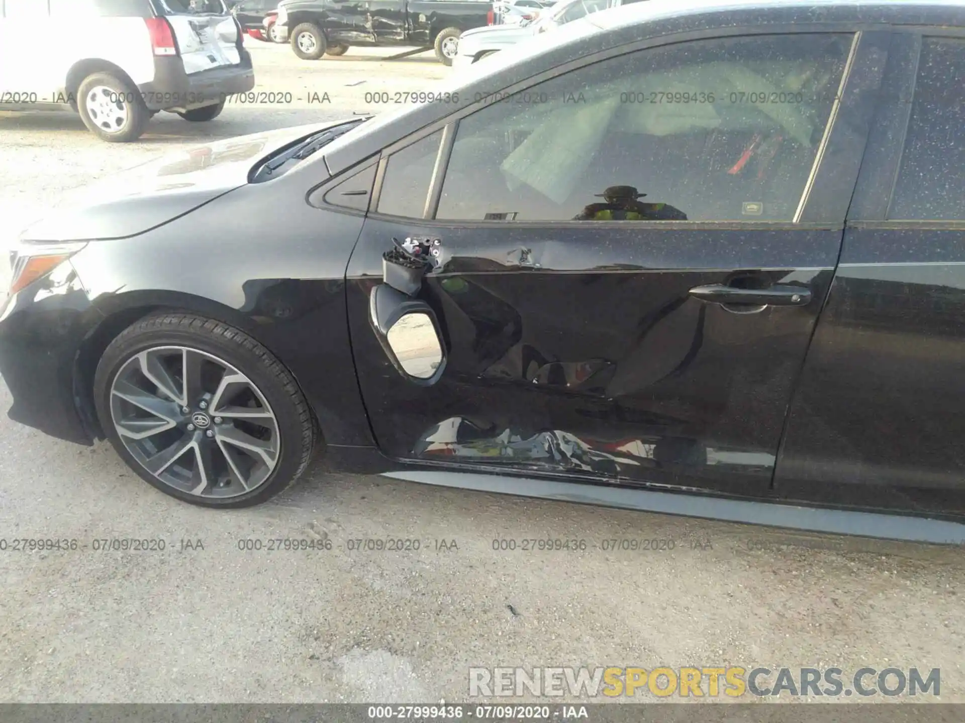 6 Photograph of a damaged car JTDS4RCE8LJ037093 TOYOTA COROLLA 2020