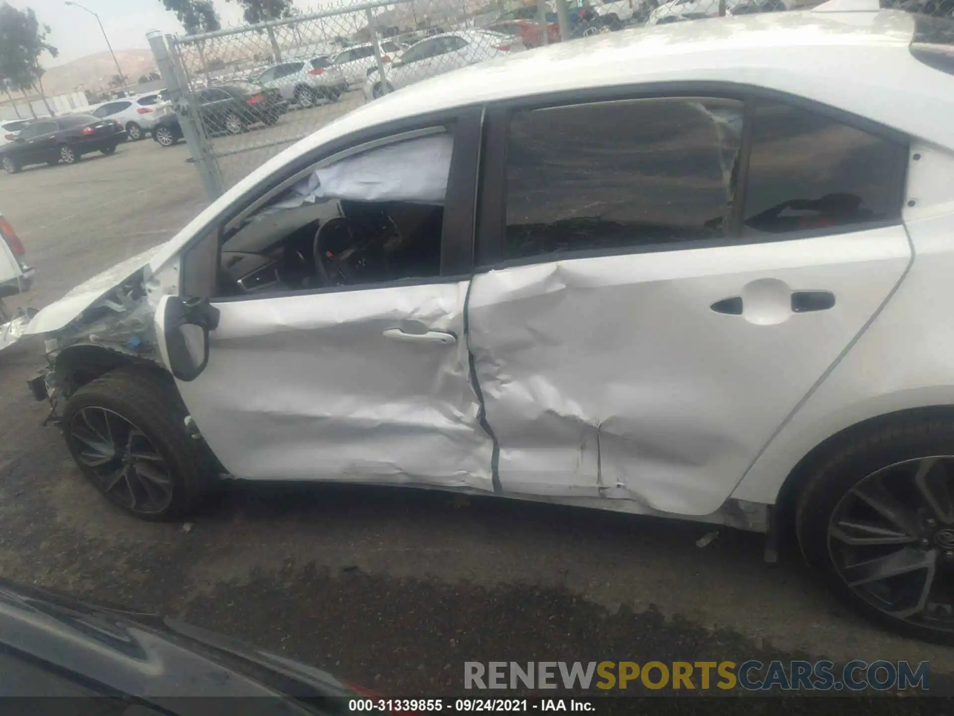 6 Photograph of a damaged car JTDS4RCE8LJ038793 TOYOTA COROLLA 2020