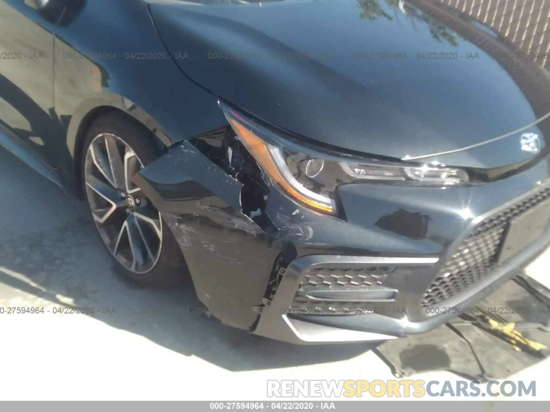 6 Photograph of a damaged car JTDS4RCE8LJ039720 TOYOTA COROLLA 2020