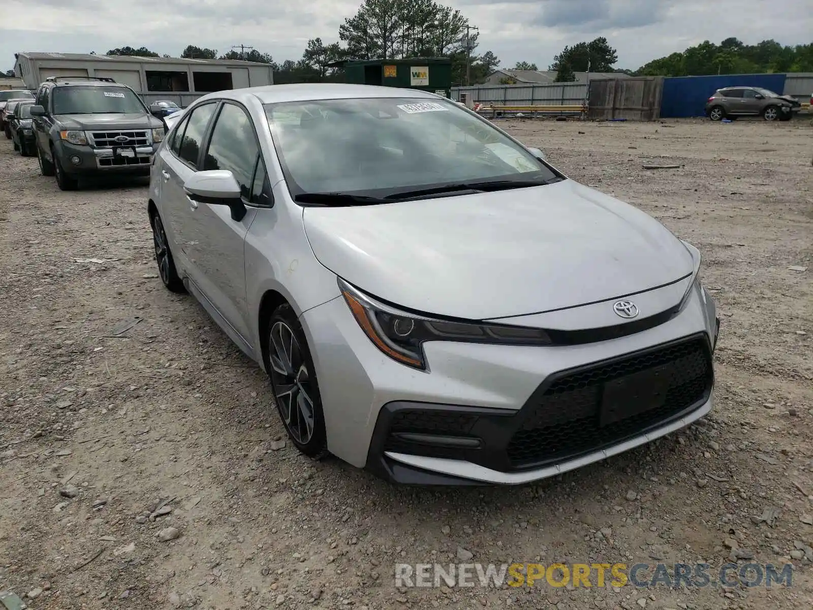 1 Photograph of a damaged car JTDS4RCE8LJ041211 TOYOTA COROLLA 2020