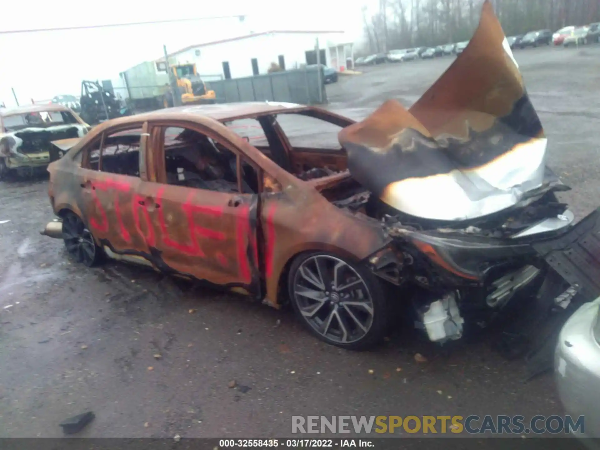 1 Photograph of a damaged car JTDS4RCE8LJ042178 TOYOTA COROLLA 2020