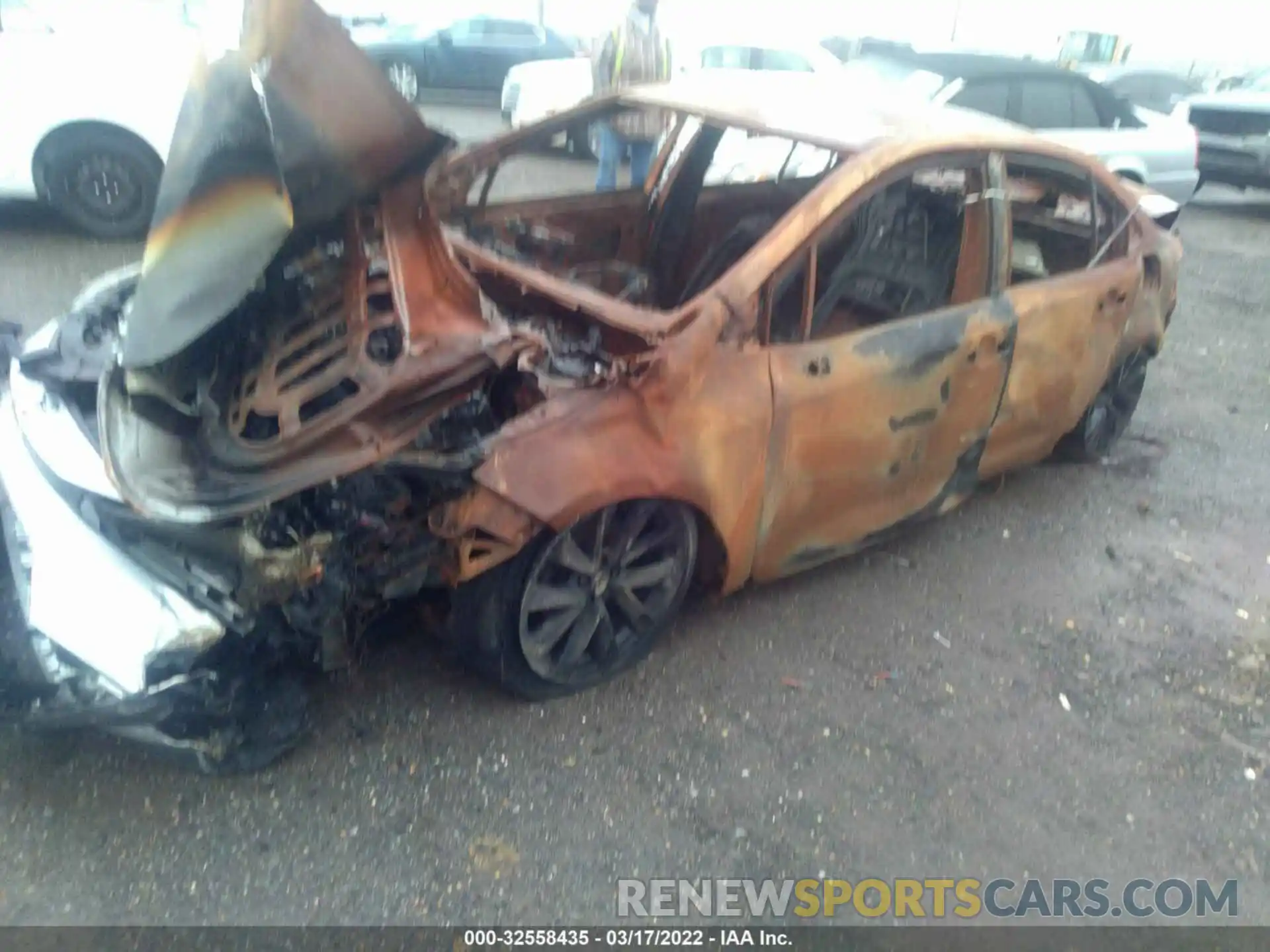 2 Photograph of a damaged car JTDS4RCE8LJ042178 TOYOTA COROLLA 2020