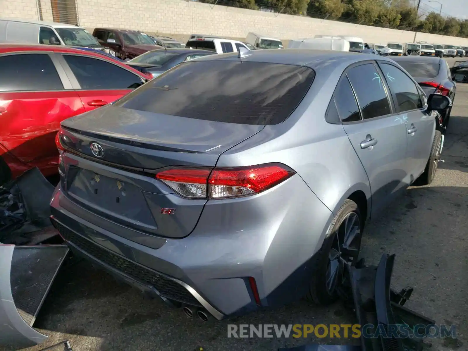 4 Photograph of a damaged car JTDS4RCE8LJ047851 TOYOTA COROLLA 2020