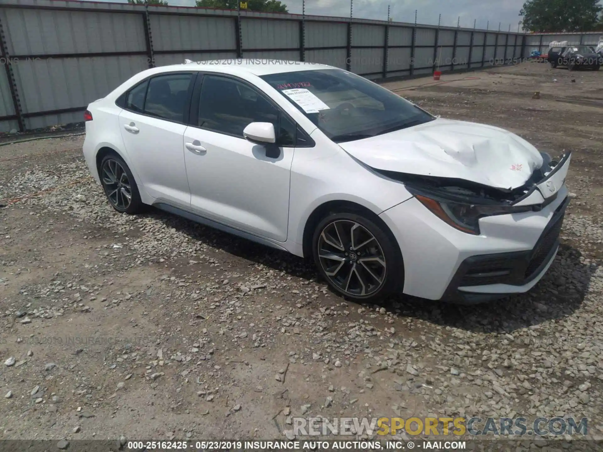 1 Photograph of a damaged car JTDS4RCE9LJ001865 TOYOTA COROLLA 2020