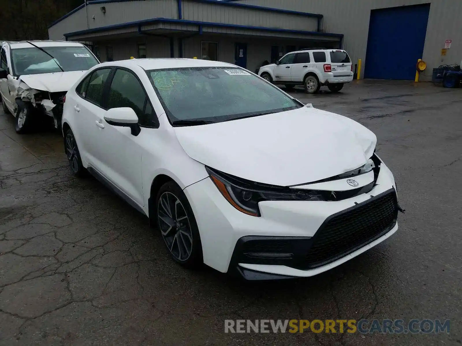 1 Photograph of a damaged car JTDS4RCE9LJ002031 TOYOTA COROLLA 2020