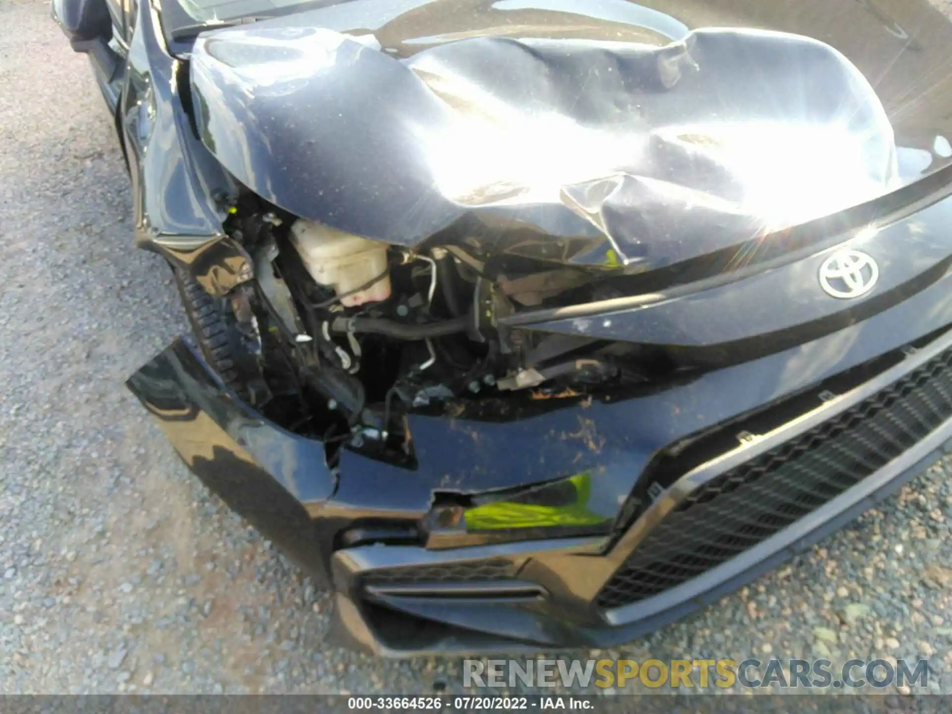 6 Photograph of a damaged car JTDS4RCE9LJ002398 TOYOTA COROLLA 2020