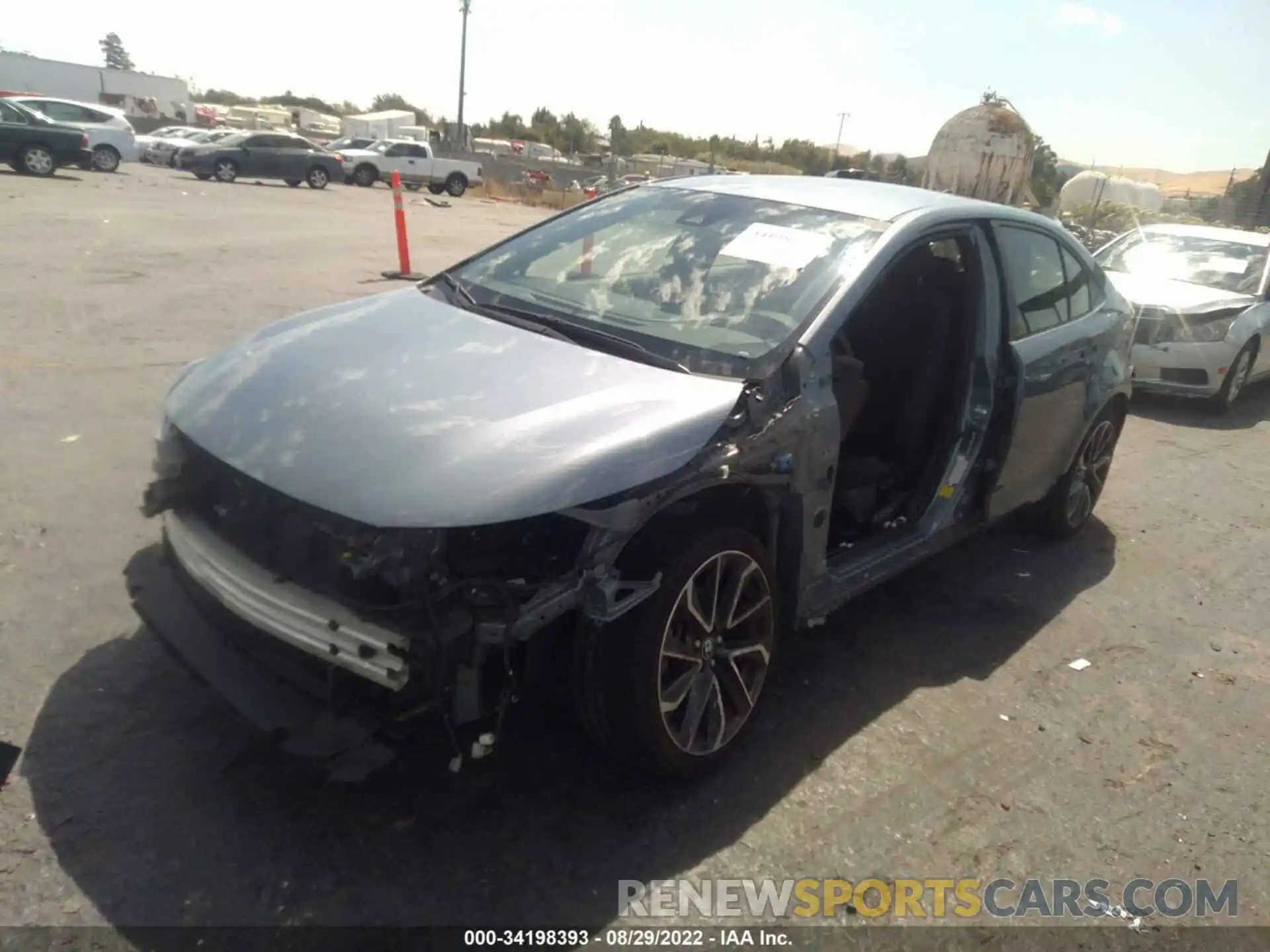 6 Photograph of a damaged car JTDS4RCE9LJ005219 TOYOTA COROLLA 2020