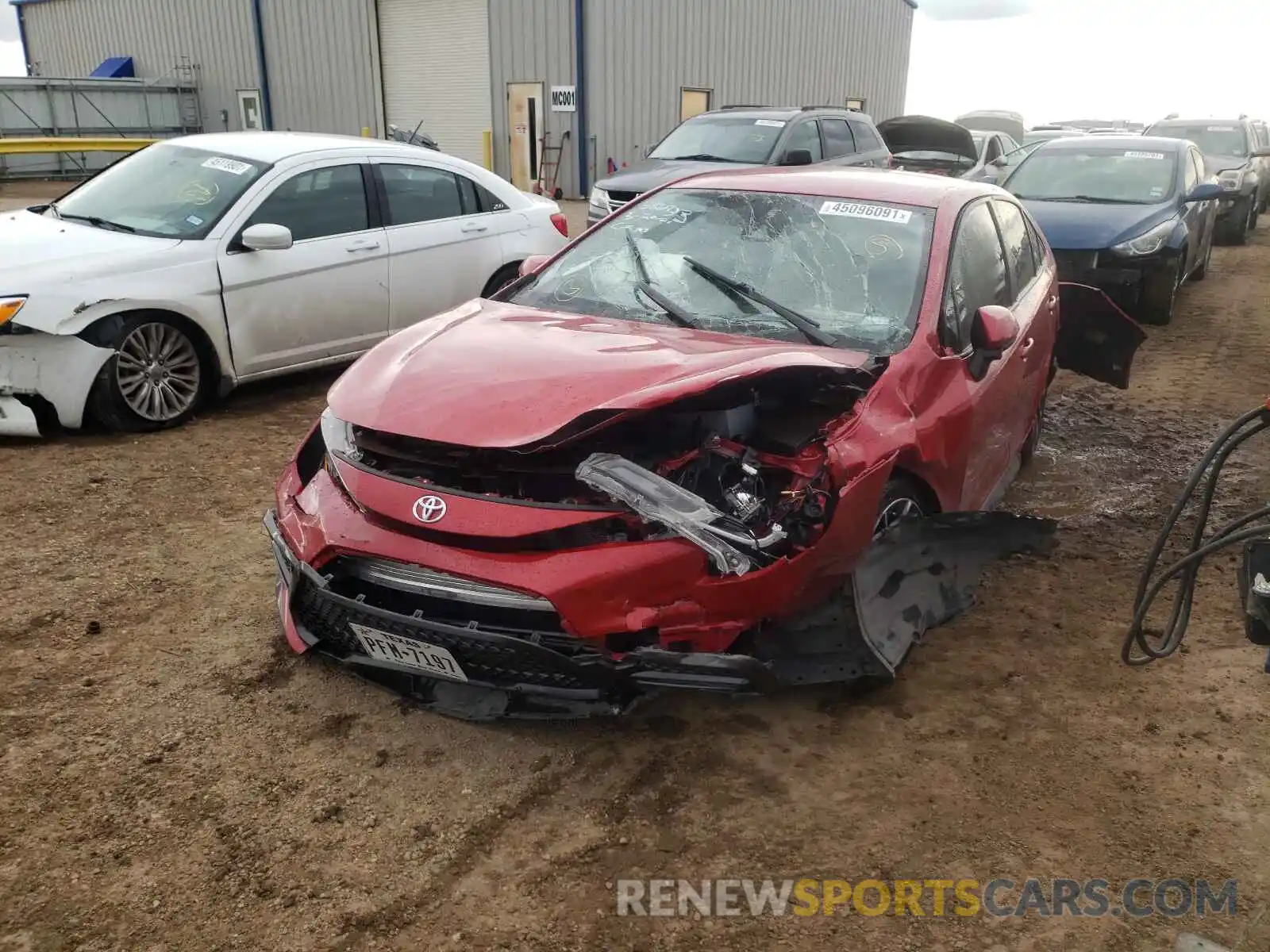 9 Photograph of a damaged car JTDS4RCE9LJ005348 TOYOTA COROLLA 2020