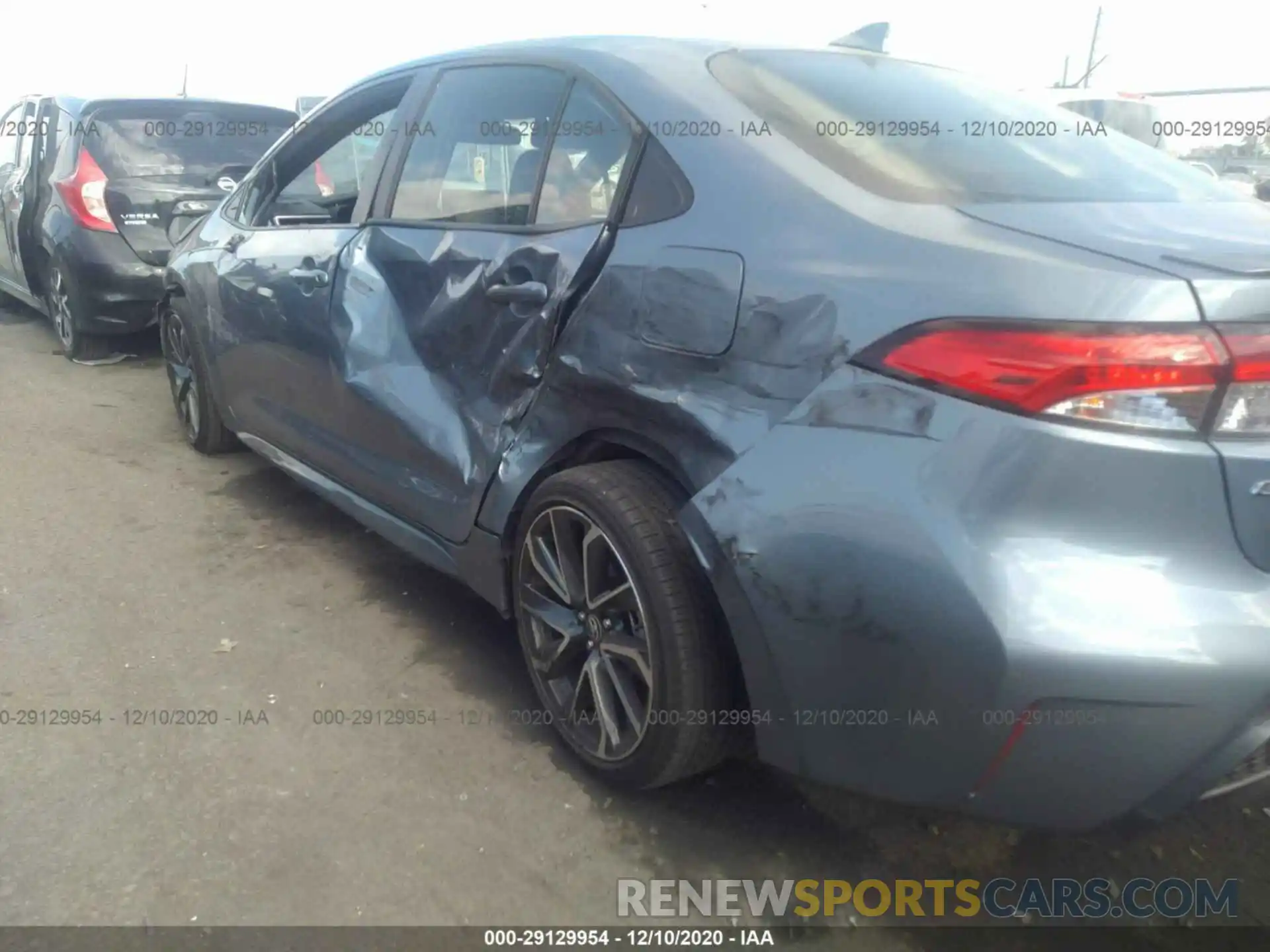 6 Photograph of a damaged car JTDS4RCE9LJ005396 TOYOTA COROLLA 2020