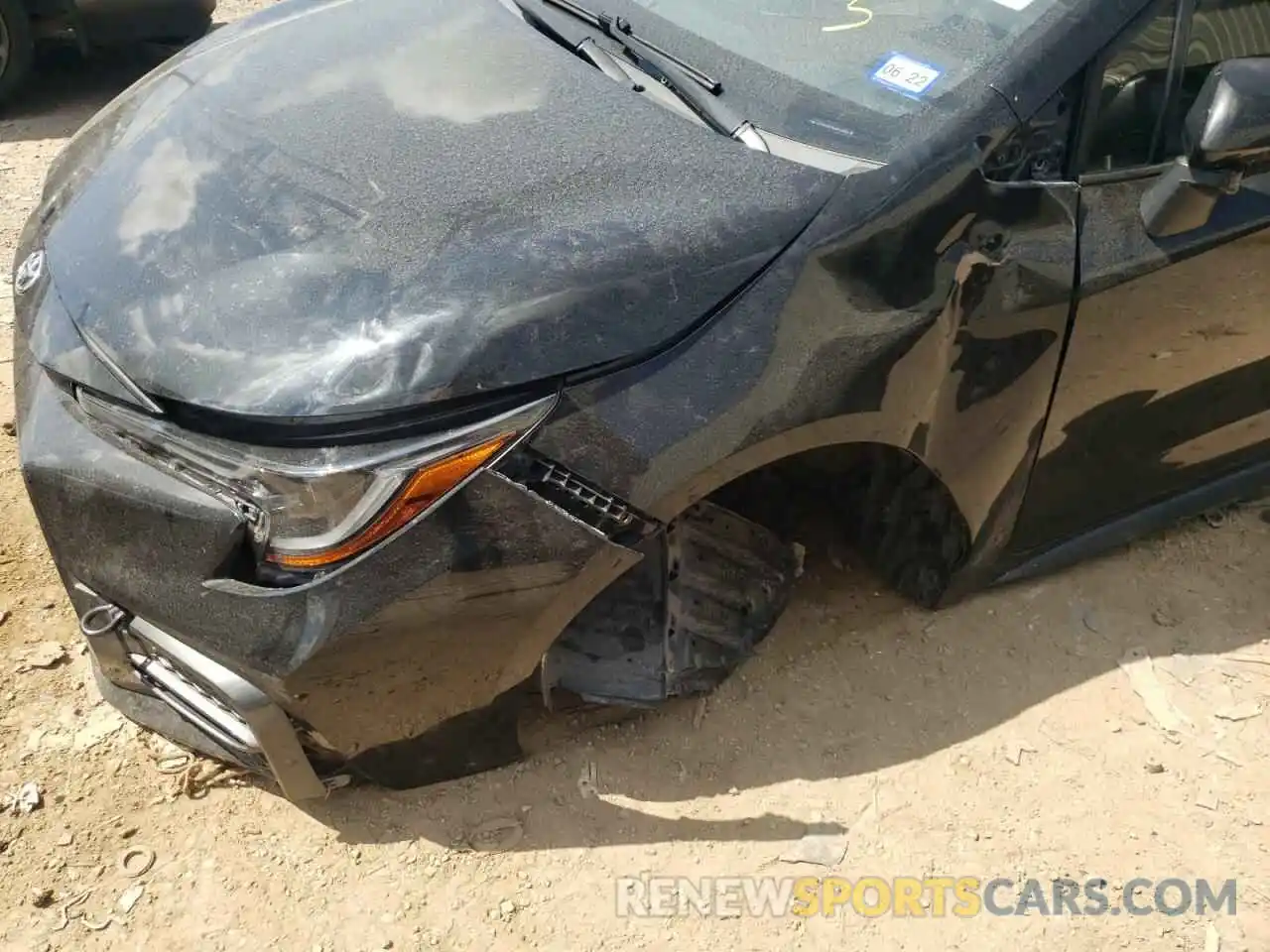 9 Photograph of a damaged car JTDS4RCE9LJ012543 TOYOTA COROLLA 2020