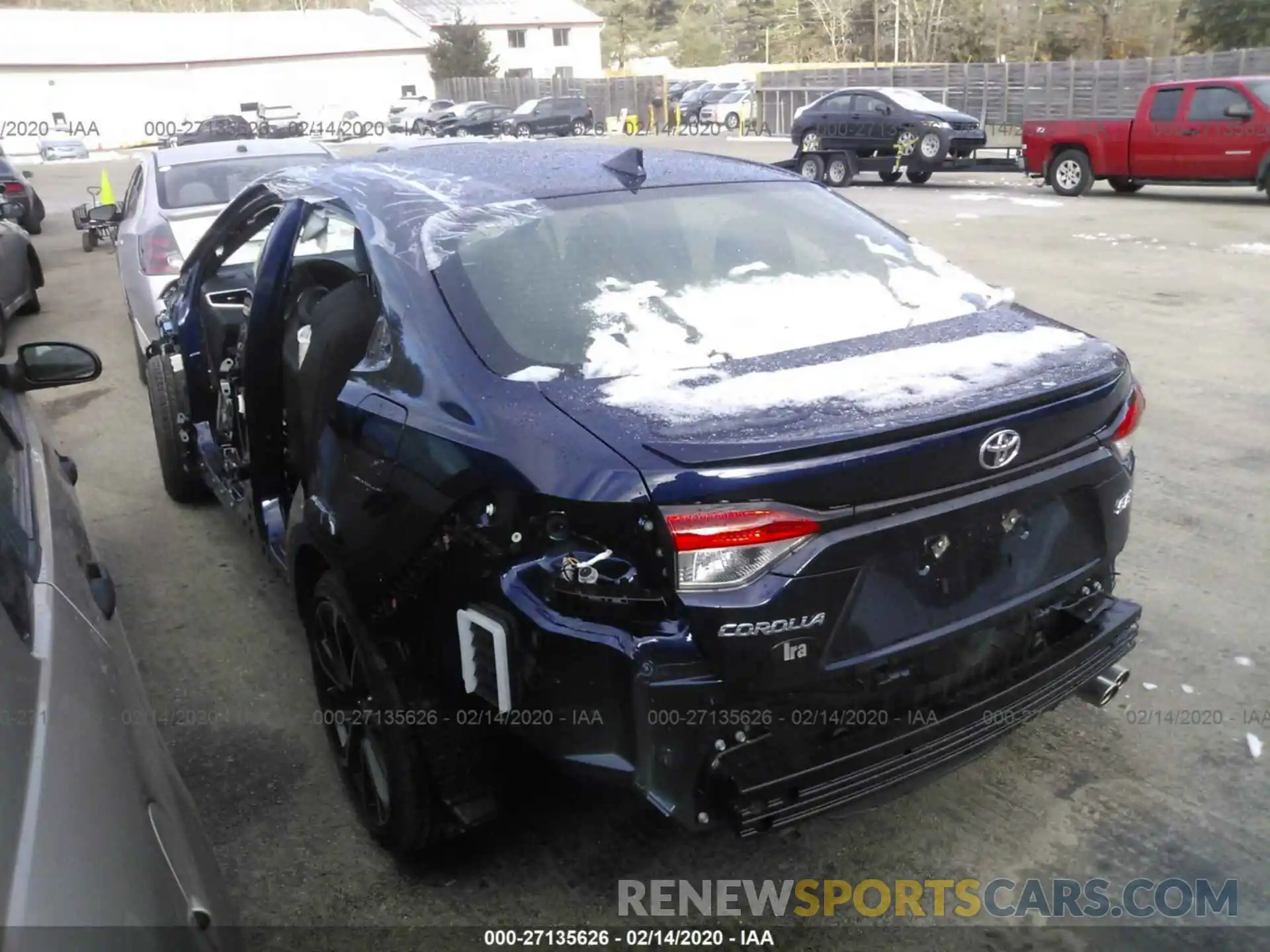 3 Photograph of a damaged car JTDS4RCE9LJ012686 TOYOTA COROLLA 2020