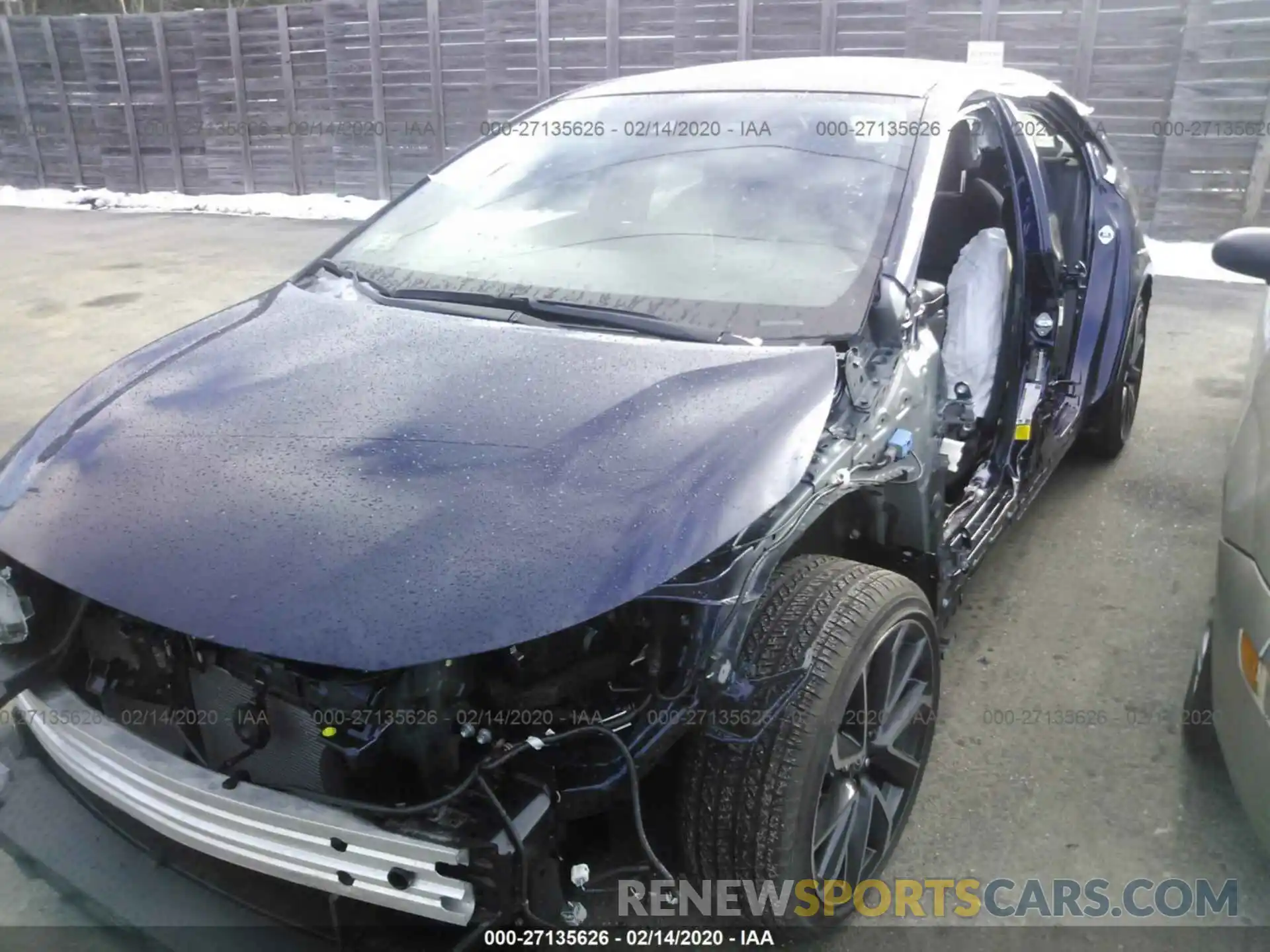 6 Photograph of a damaged car JTDS4RCE9LJ012686 TOYOTA COROLLA 2020