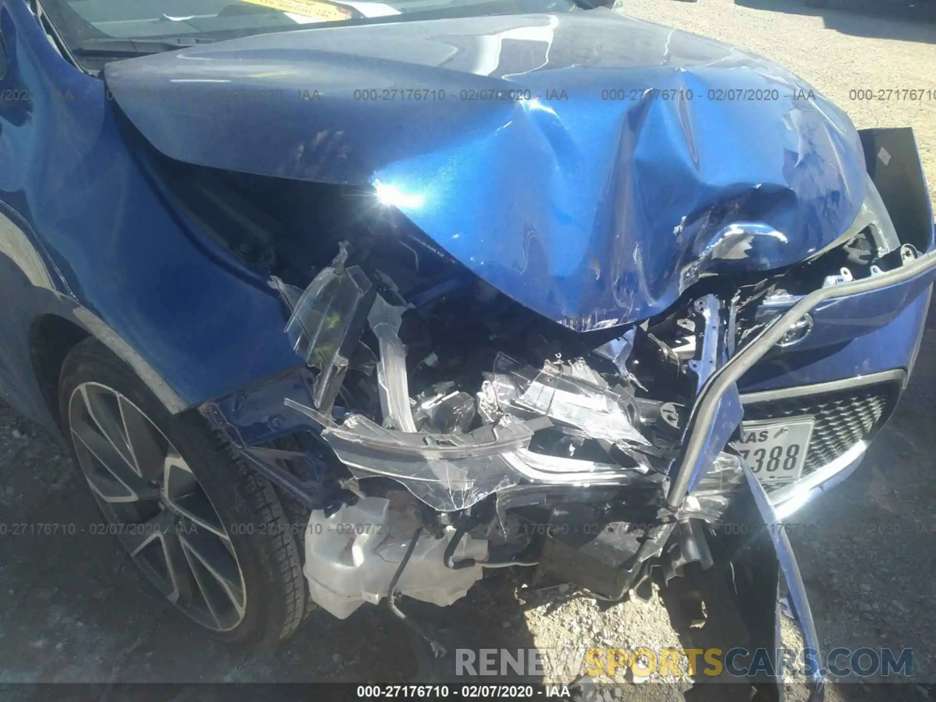 6 Photograph of a damaged car JTDS4RCE9LJ012736 TOYOTA COROLLA 2020