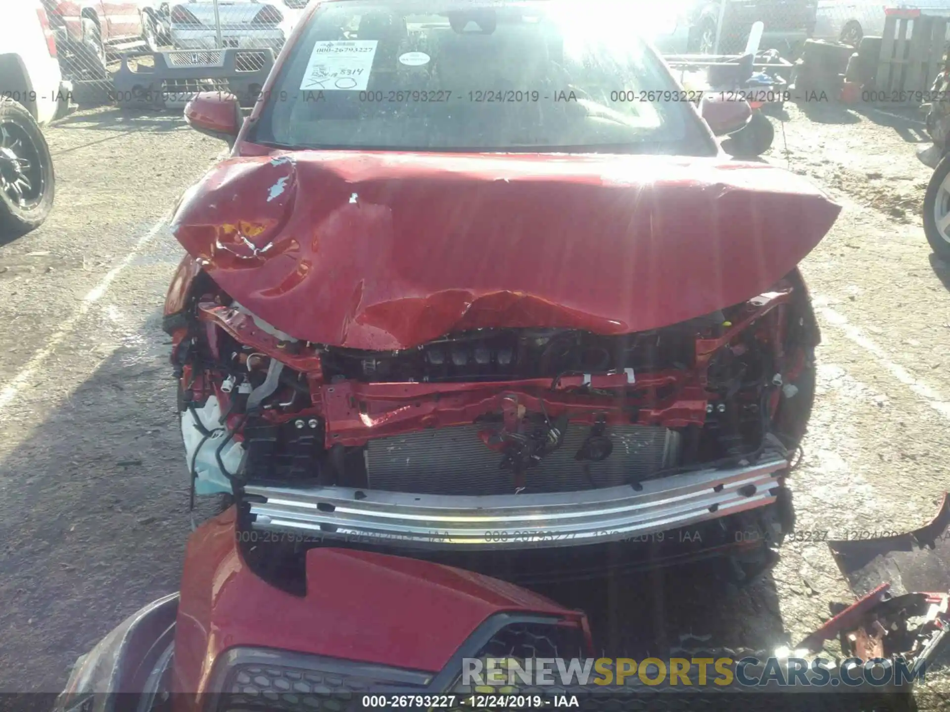 6 Photograph of a damaged car JTDS4RCE9LJ012932 TOYOTA COROLLA 2020