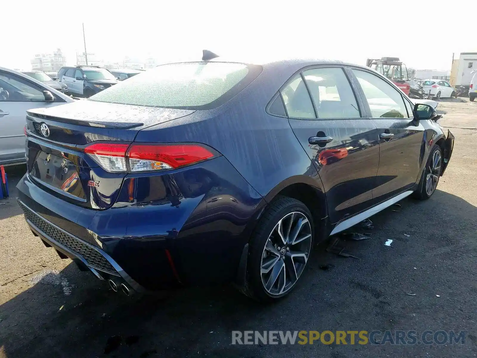 4 Photograph of a damaged car JTDS4RCE9LJ013241 TOYOTA COROLLA 2020