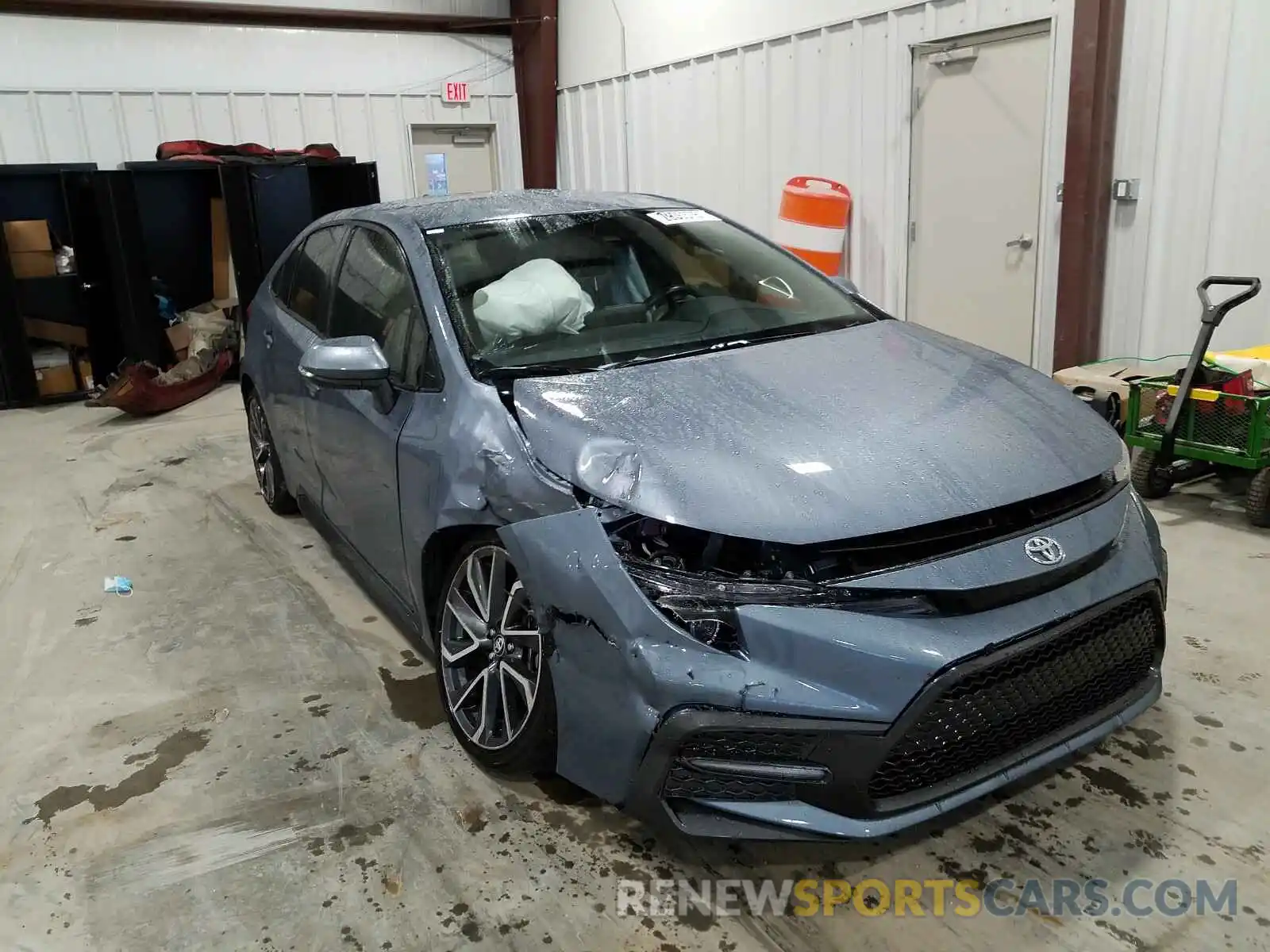 1 Photograph of a damaged car JTDS4RCE9LJ014583 TOYOTA COROLLA 2020