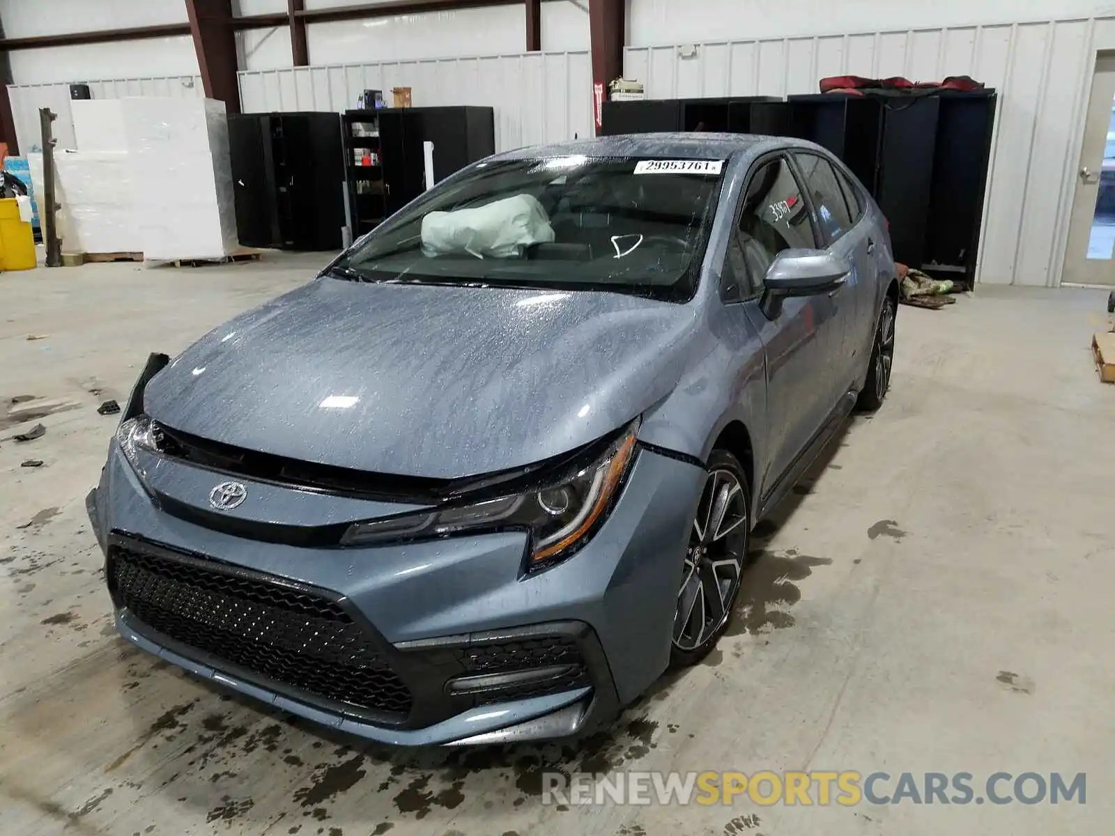 2 Photograph of a damaged car JTDS4RCE9LJ014583 TOYOTA COROLLA 2020