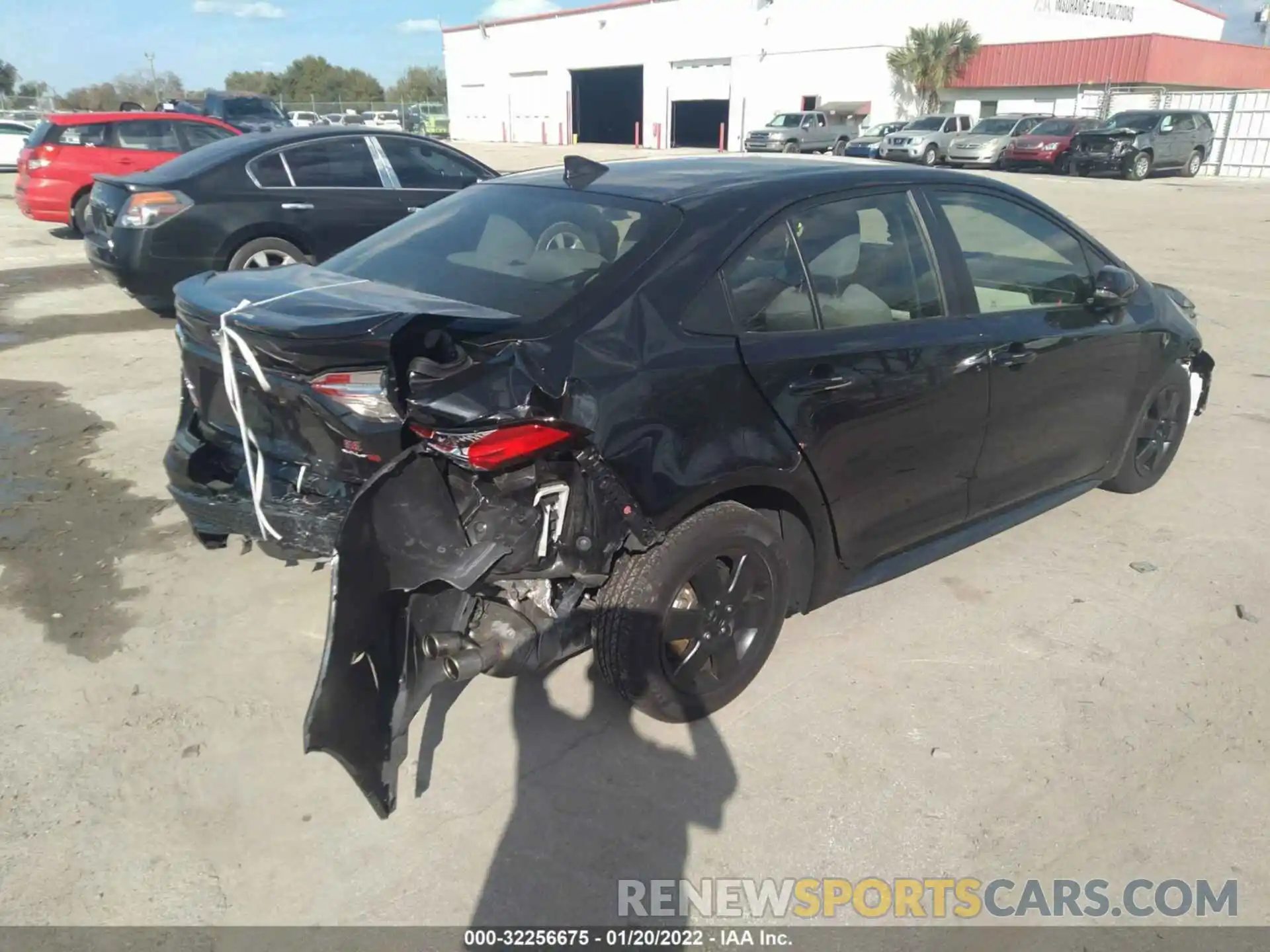 4 Photograph of a damaged car JTDS4RCE9LJ014759 TOYOTA COROLLA 2020