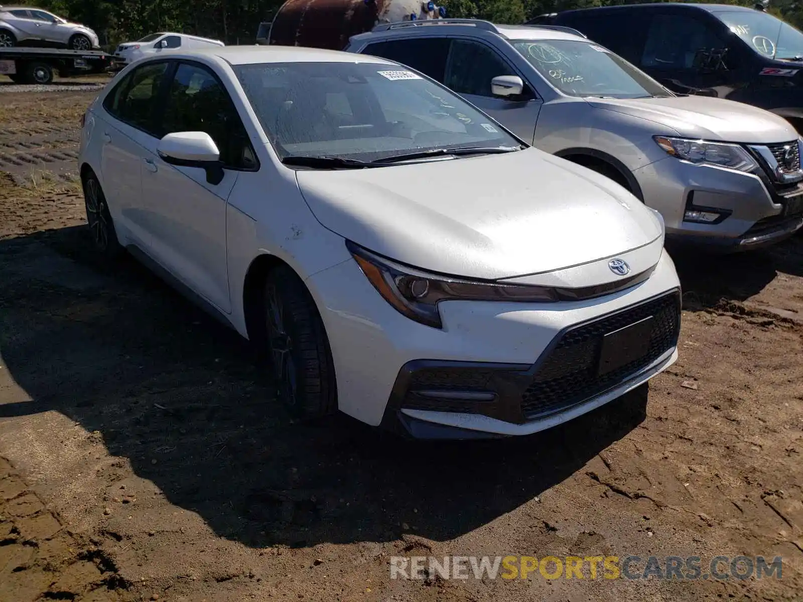 1 Photograph of a damaged car JTDS4RCE9LJ016365 TOYOTA COROLLA 2020