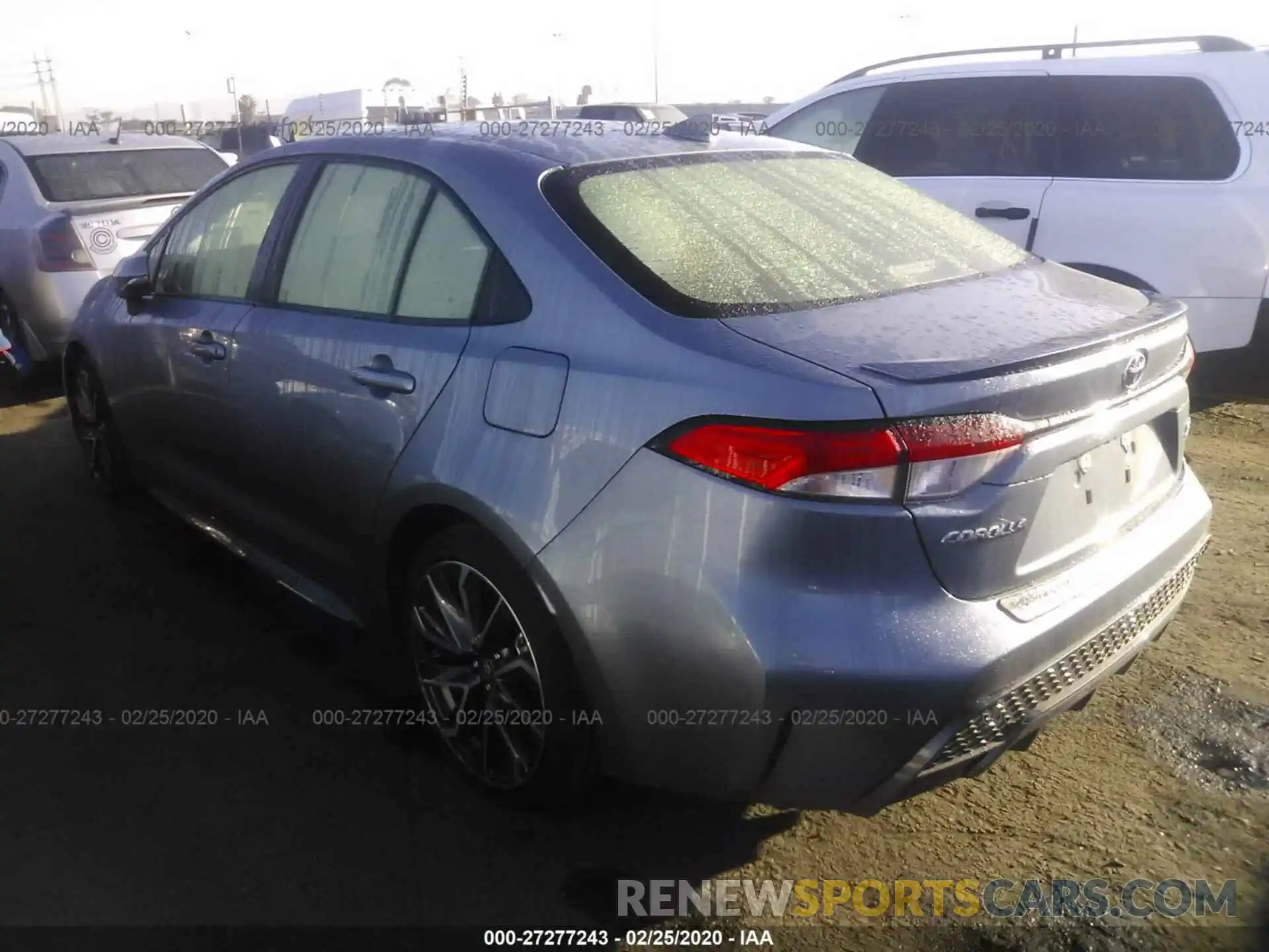 3 Photograph of a damaged car JTDS4RCE9LJ018326 TOYOTA COROLLA 2020