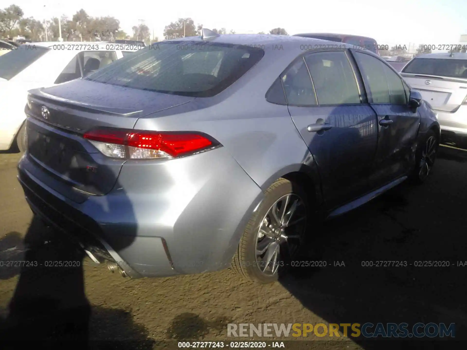 4 Photograph of a damaged car JTDS4RCE9LJ018326 TOYOTA COROLLA 2020