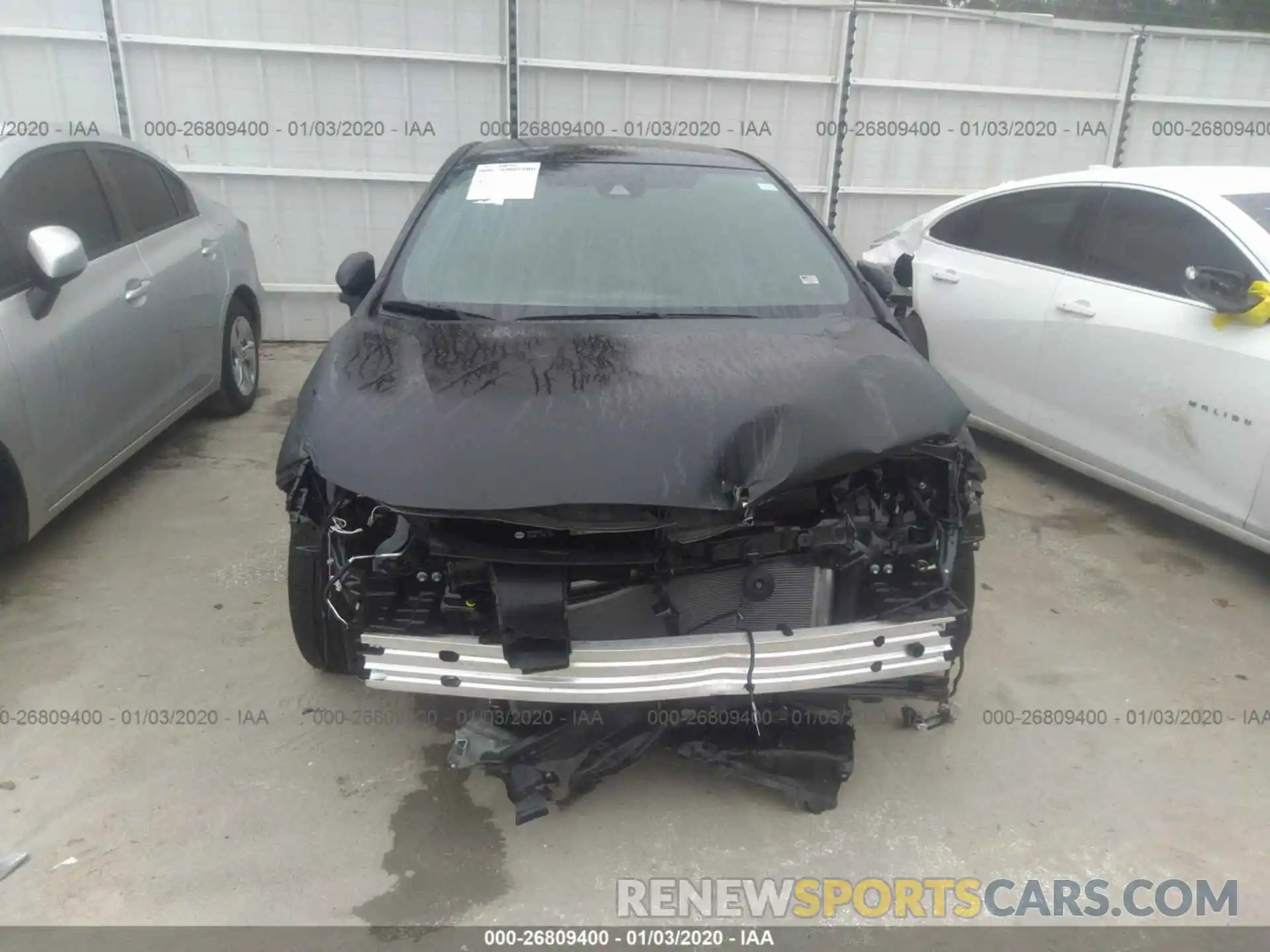 6 Photograph of a damaged car JTDS4RCE9LJ018567 TOYOTA COROLLA 2020