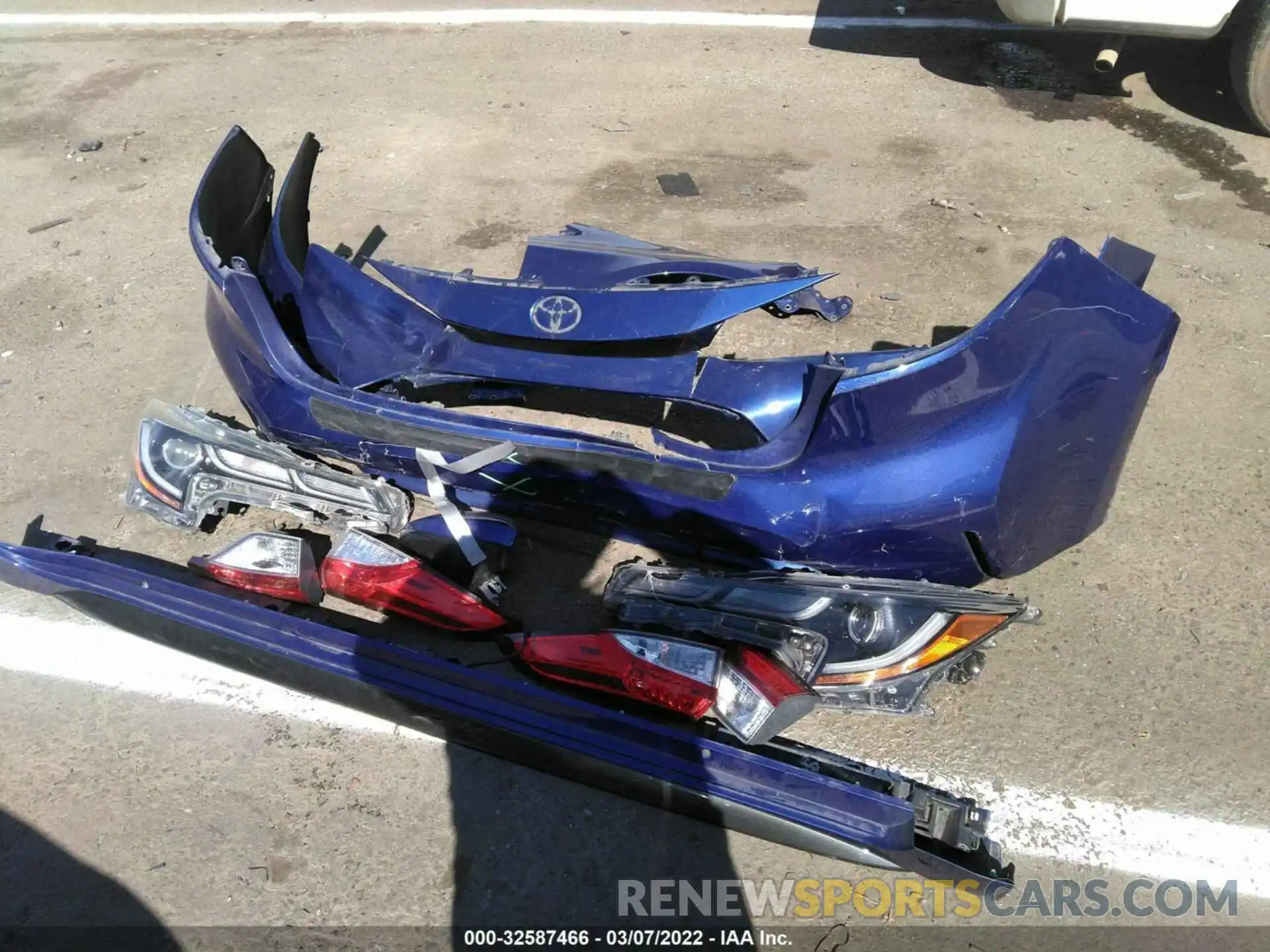 12 Photograph of a damaged car JTDS4RCE9LJ021209 TOYOTA COROLLA 2020