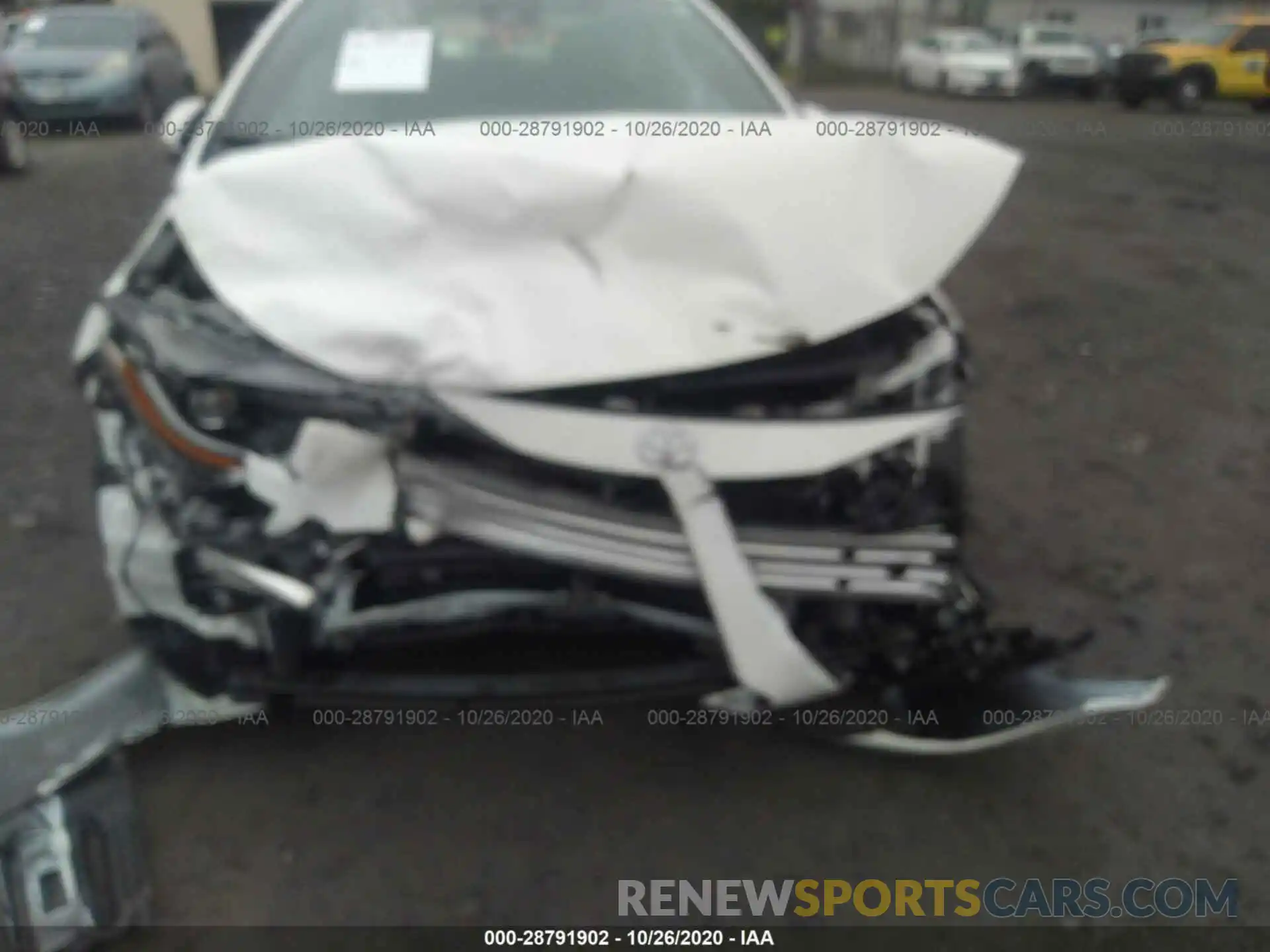 6 Photograph of a damaged car JTDS4RCE9LJ021260 TOYOTA COROLLA 2020