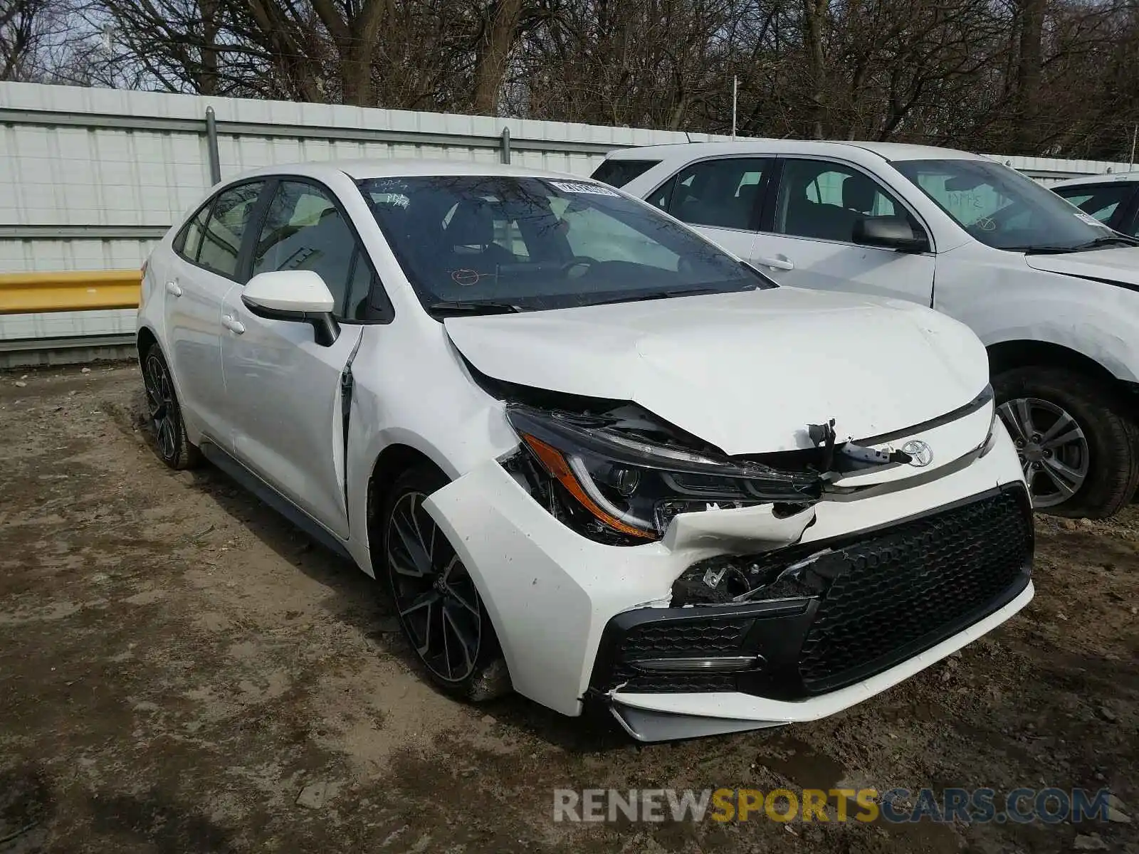 1 Photograph of a damaged car JTDS4RCE9LJ021288 TOYOTA COROLLA 2020