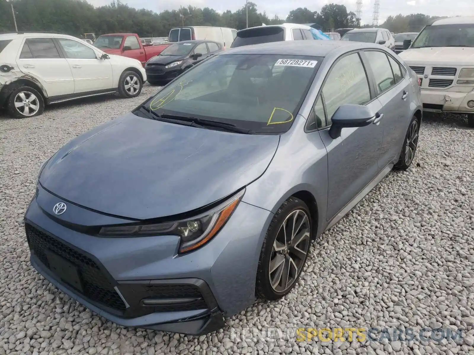 9 Photograph of a damaged car JTDS4RCE9LJ021632 TOYOTA COROLLA 2020