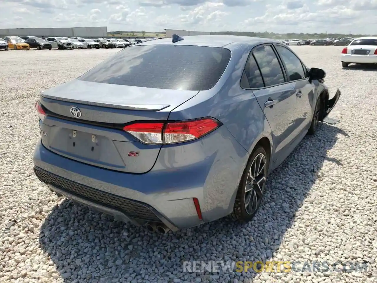 4 Photograph of a damaged car JTDS4RCE9LJ022263 TOYOTA COROLLA 2020