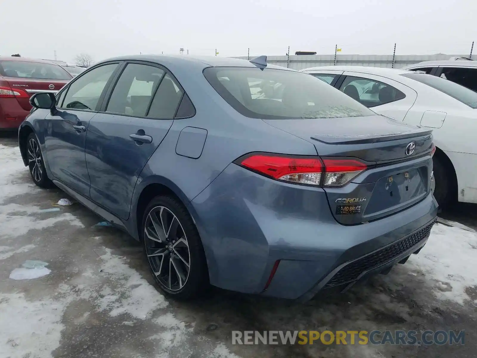 3 Photograph of a damaged car JTDS4RCE9LJ022554 TOYOTA COROLLA 2020