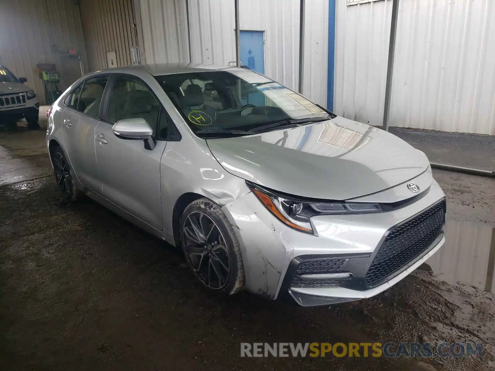 1 Photograph of a damaged car JTDS4RCE9LJ024238 TOYOTA COROLLA 2020