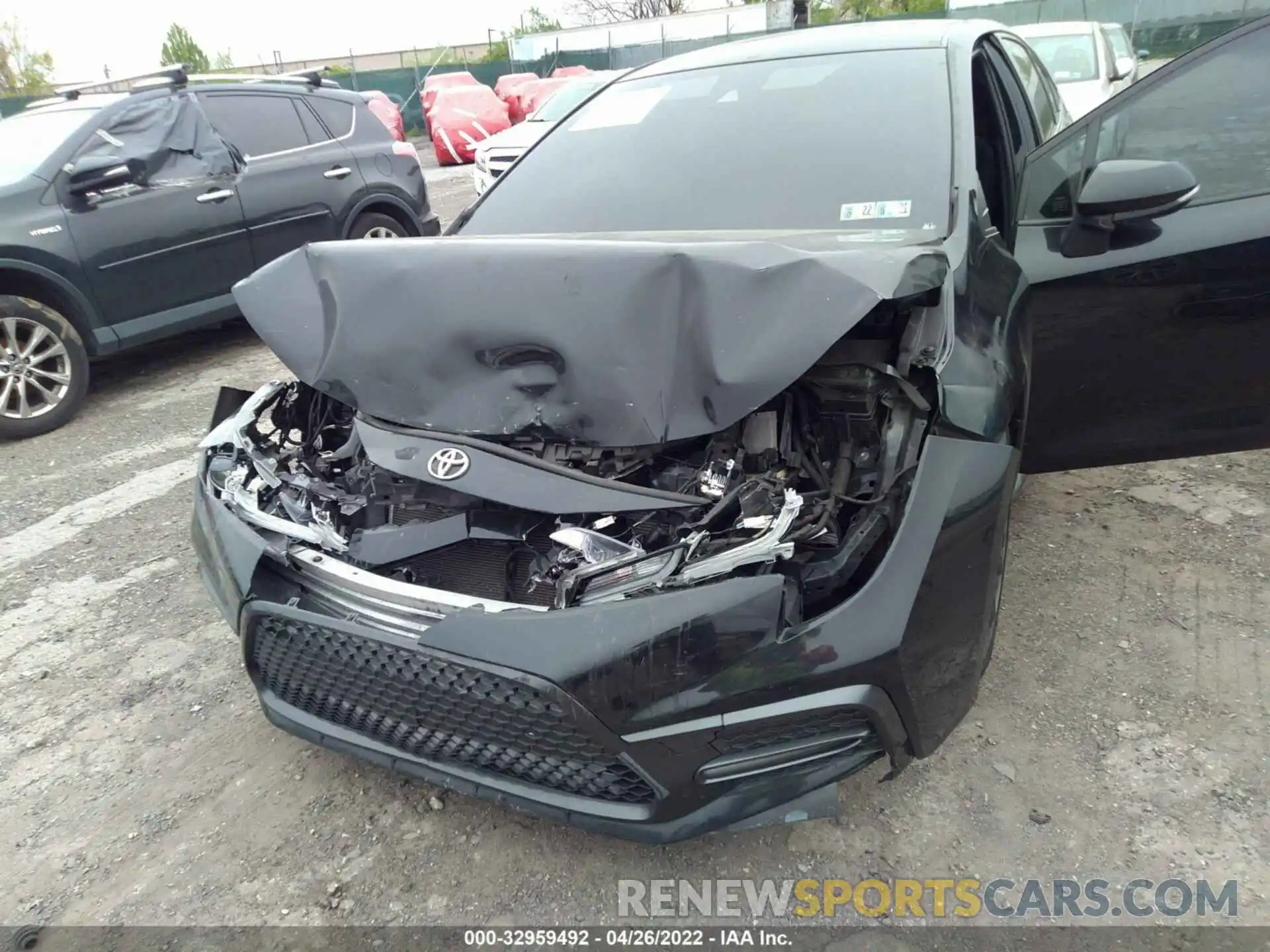 6 Photograph of a damaged car JTDS4RCE9LJ026863 TOYOTA COROLLA 2020