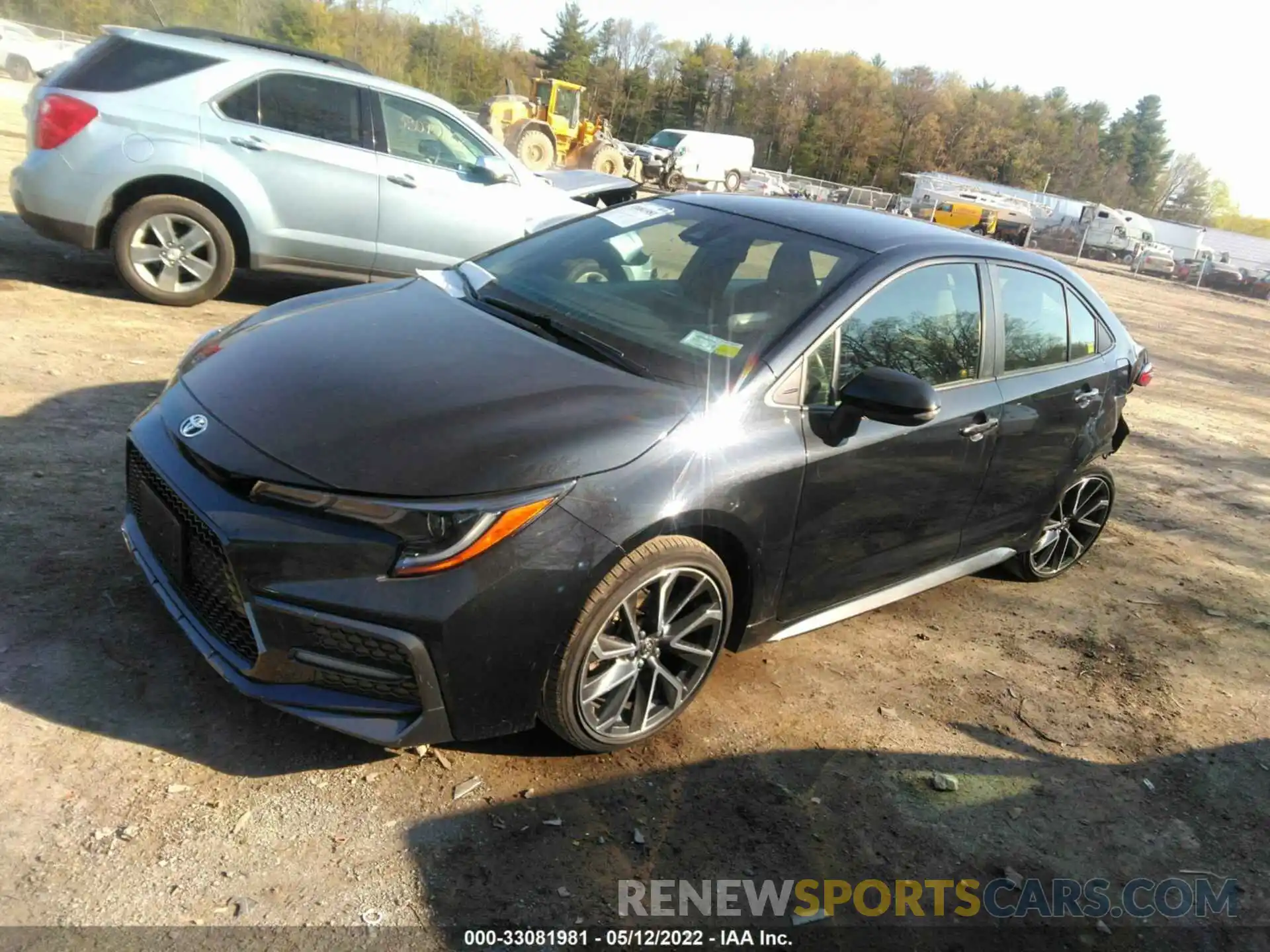 2 Photograph of a damaged car JTDS4RCE9LJ026913 TOYOTA COROLLA 2020